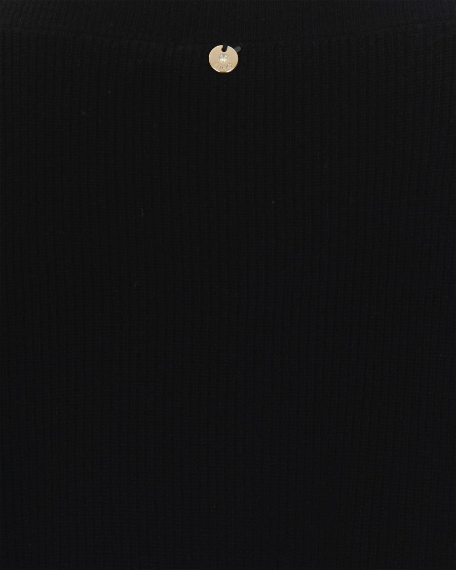 Liu Jo Black Wool Sweater