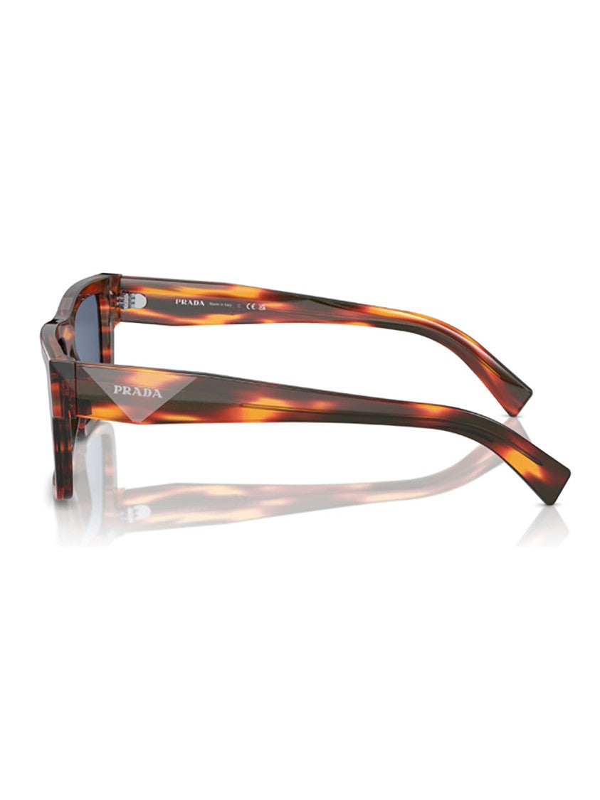 Prada 19Ws Sole Oversized Square Tortoiseshell Sunglasses
