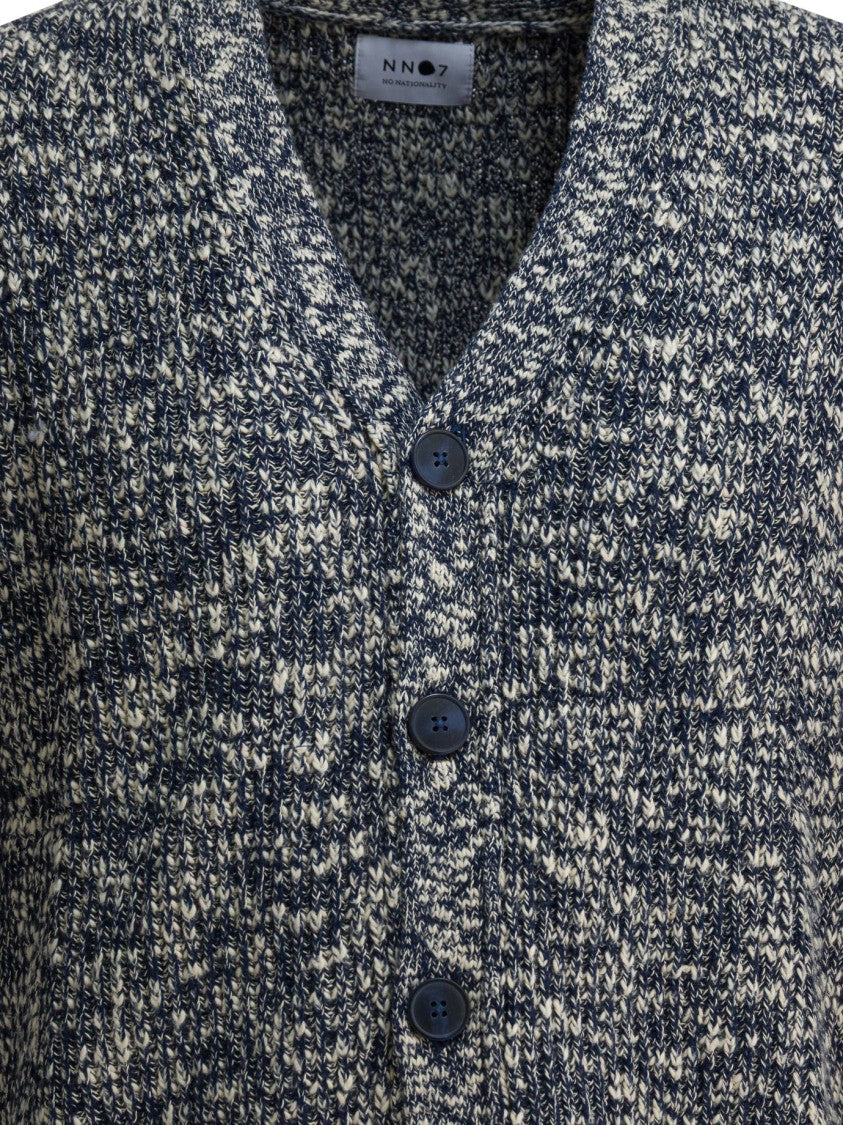 Nn.07 "Jesse 6454" Cotton Cardigan