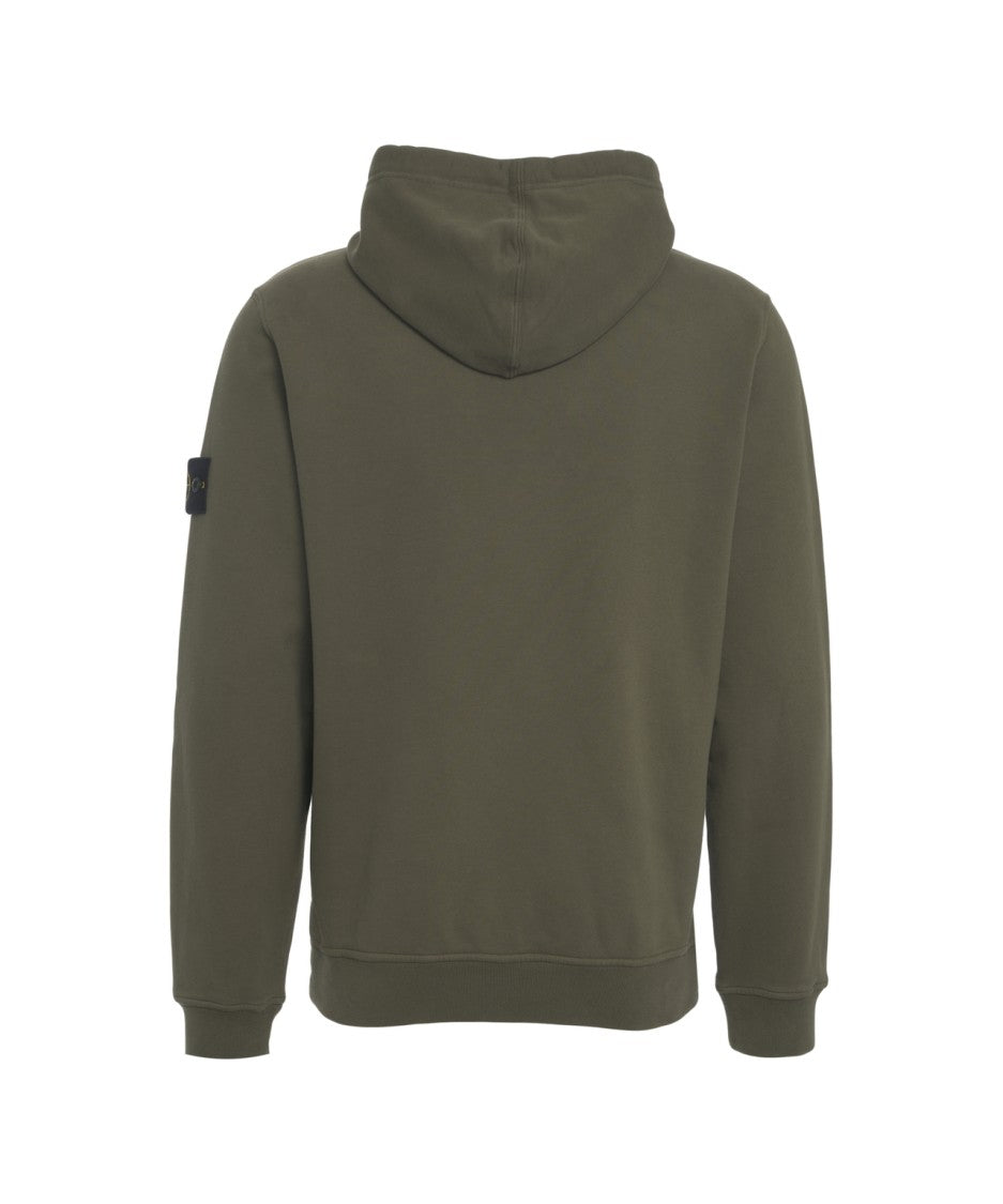 Stone Island Hooded Sweatshirt With Logo