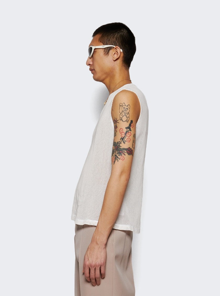 Mm6 By Maison Margiela Tank Top Off White