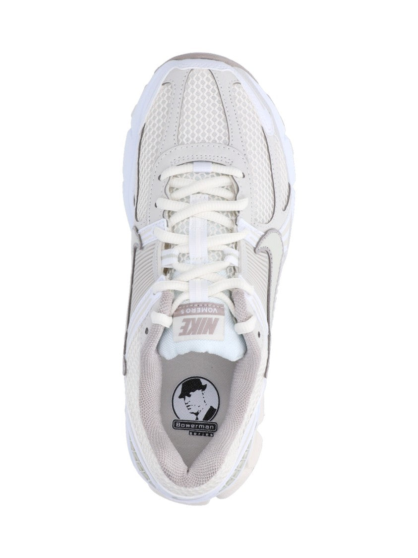 Nike "Zoom Vomero 5" Sneakers, In White Fabric