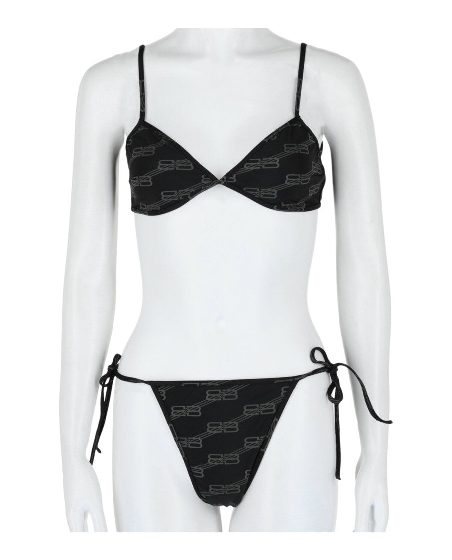 Balenciaga Bb Monogram Bikini Set