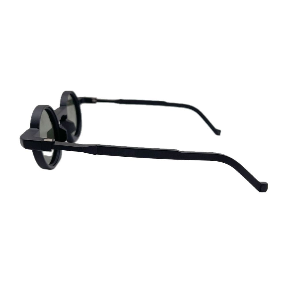 Vava Bl0043 Black Label Bold Round Eco-Friendly Sunglasses