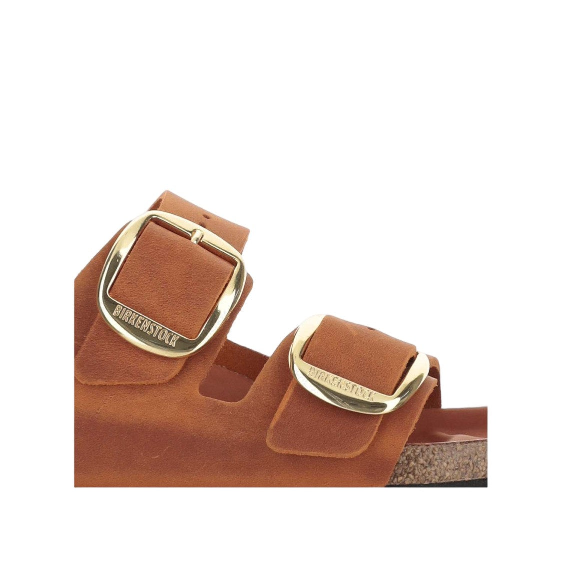 Birkenstock Orange Leather Sandals