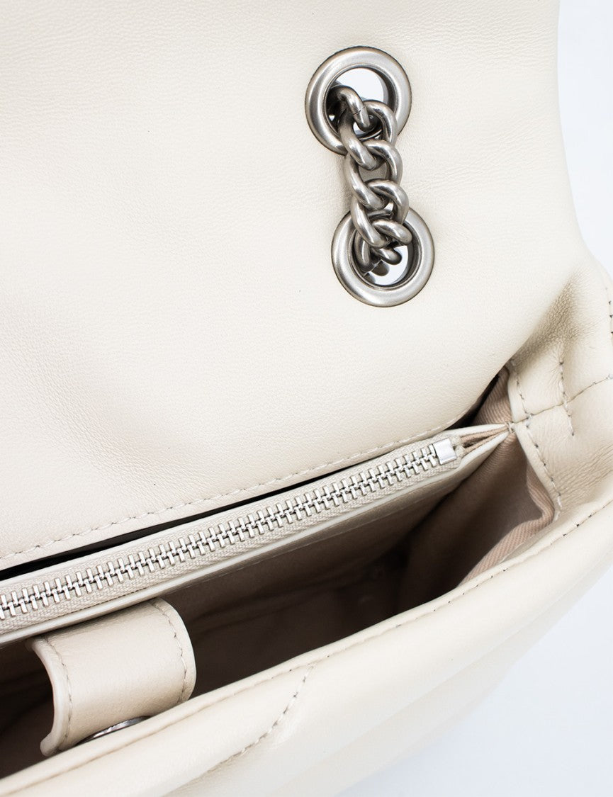 Pinko Maxi Quilted Nappa Leather Shoulder Bag