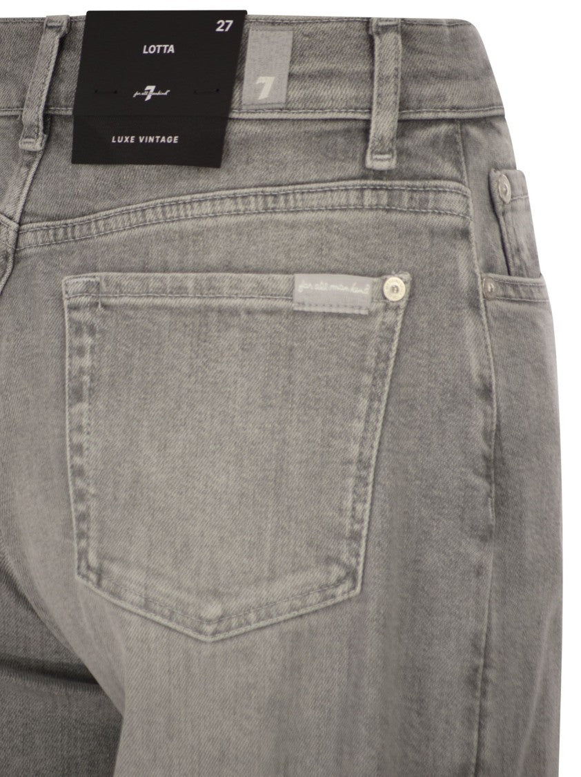 7 For All Mankind Lotta - High-Waisted Flared Jeans