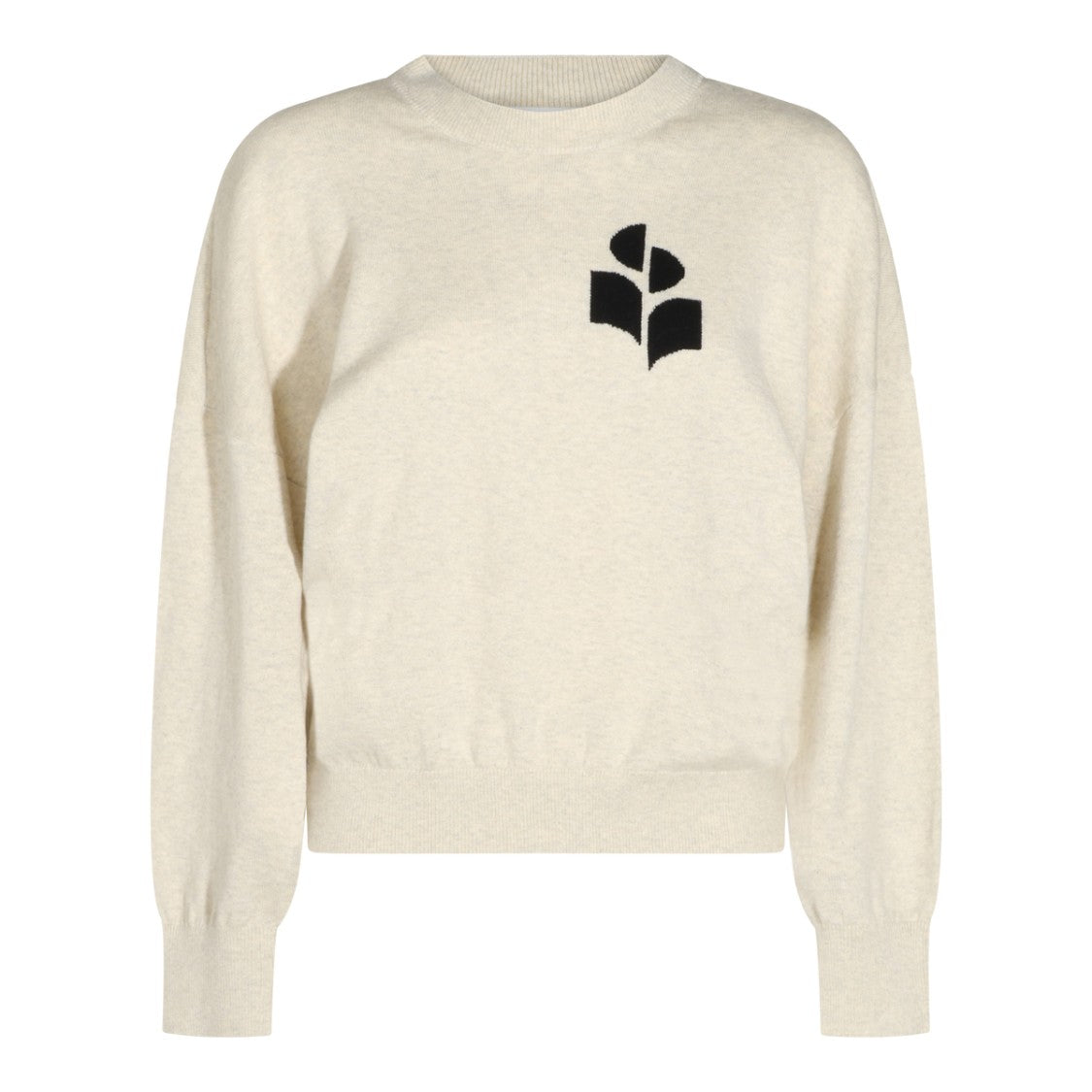 Isabel Marant Étoile Light Beige Relaxed Fit Ribbed Sweater