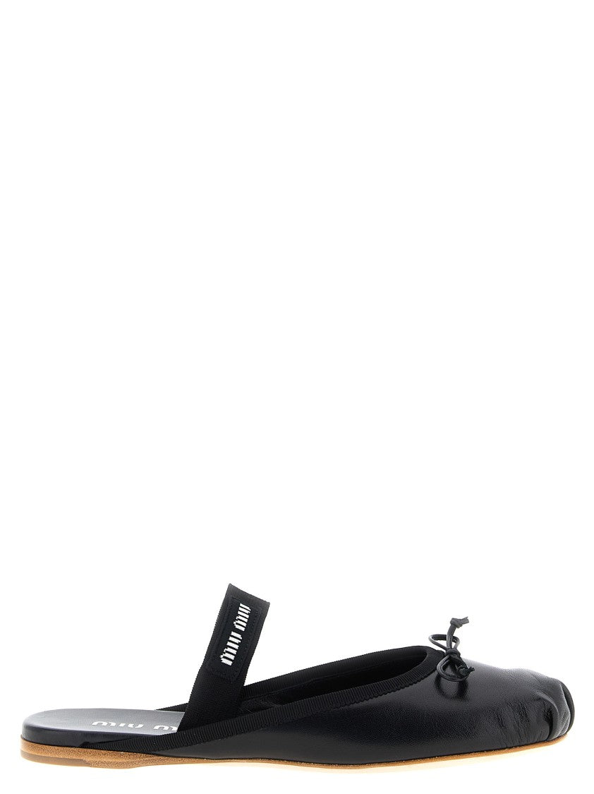 Miu Miu Sabot Ballet Flats