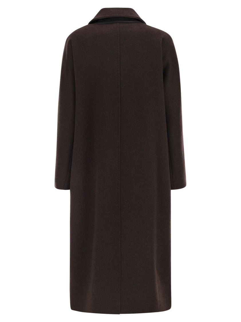Max Mara Angus - Men's Oversized Coat In Cashmere-Alpaca And Wool