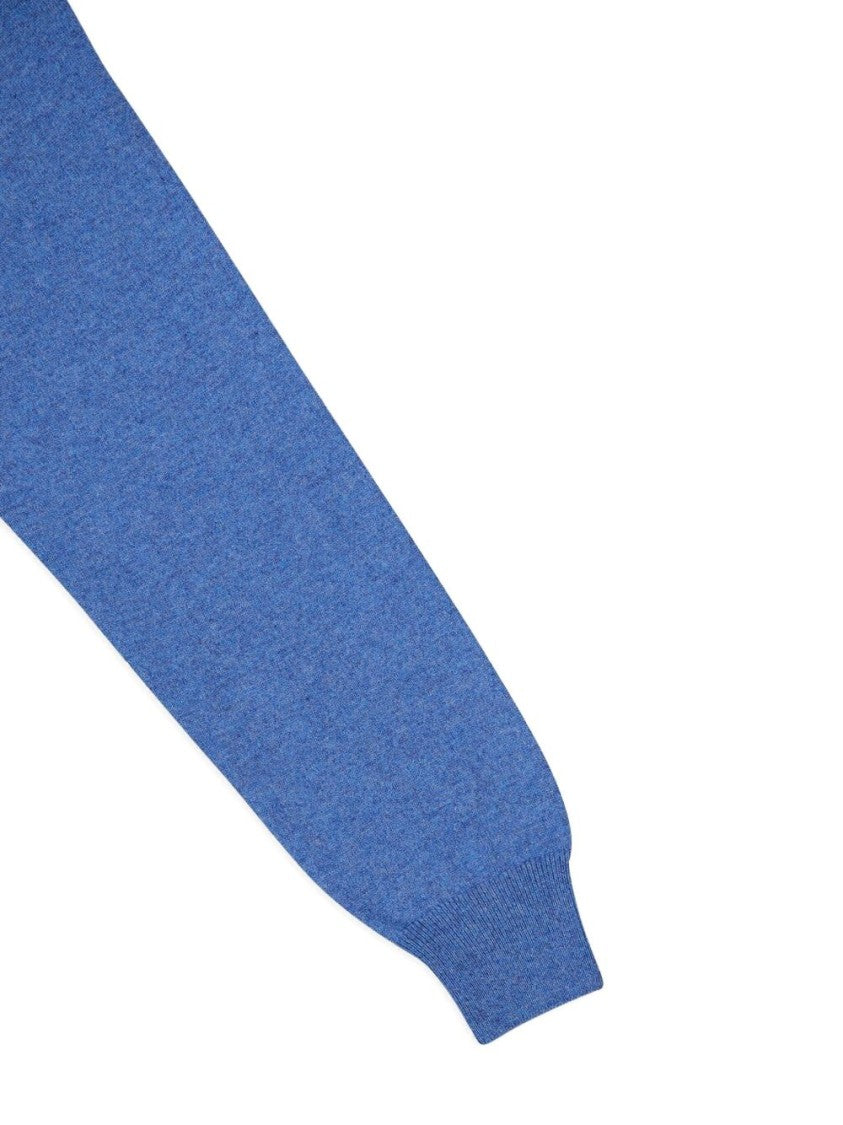 Piacenza Cashmere Cashmere Knit Sweater In Azzurro Blue