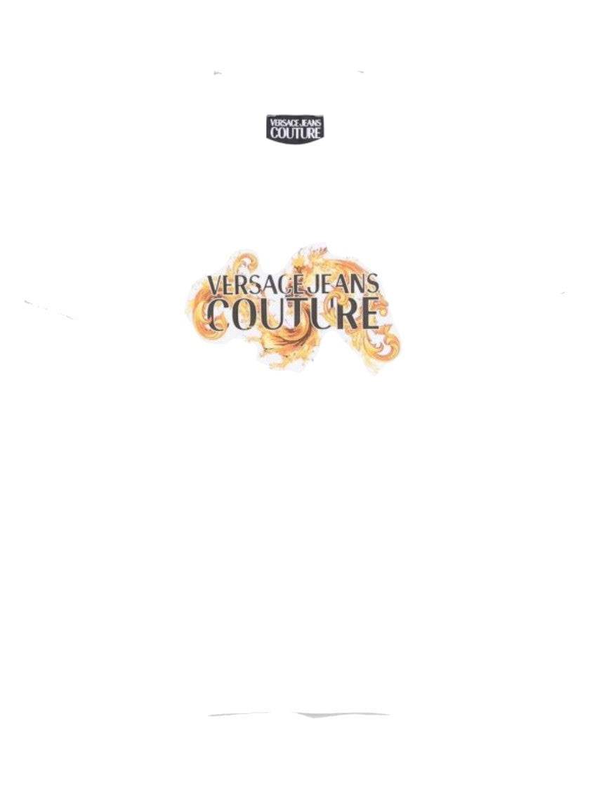 Versace Jeans Couture White Bold Logo T-Shirt