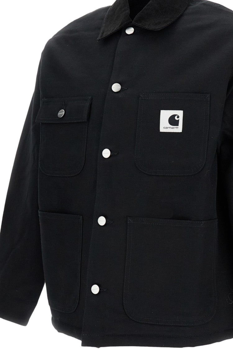 Carhartt Wip Original Loose Fit Dearborn Canvas Jacket With Adjustable Cuffs