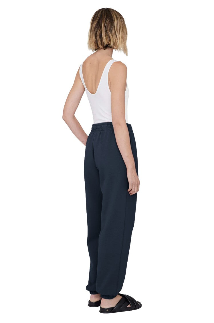 Anine Bing Jogger Trousers With Framed Monogram Detail