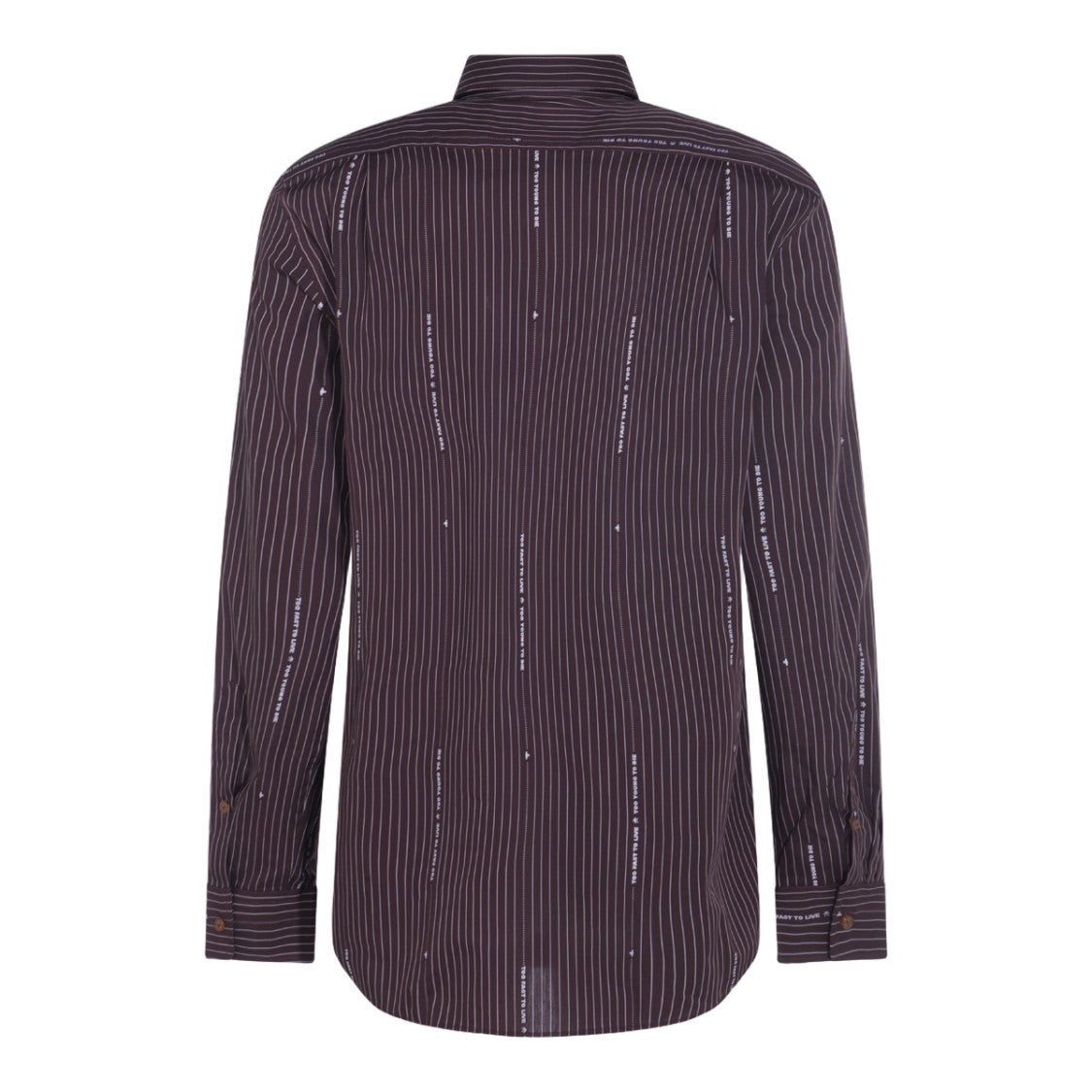 Vivienne Westwood Long Sleeve Pinstripe Button-Up Shirt