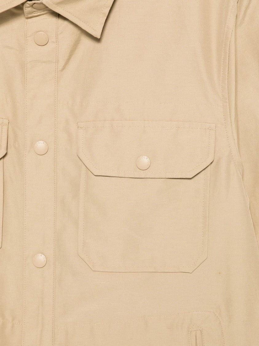 Woolrich Classic Button Up Flap Jacket