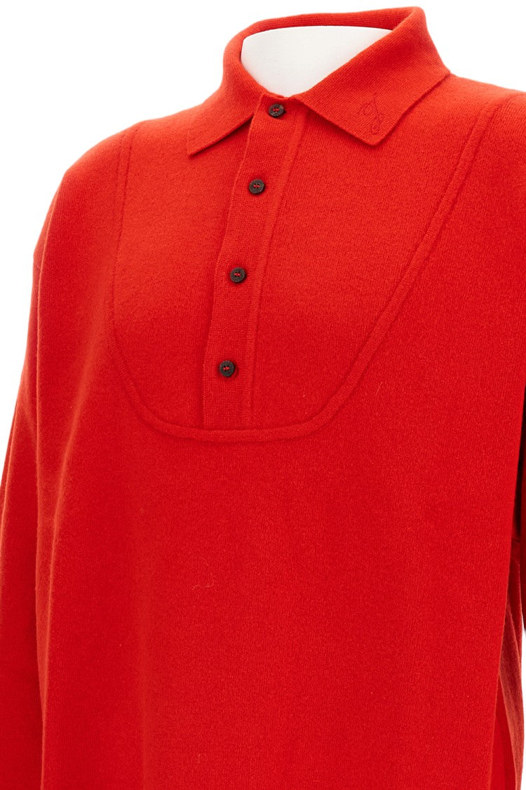 Jacquemus La Maille Vareuse Ball' Polo Shirt