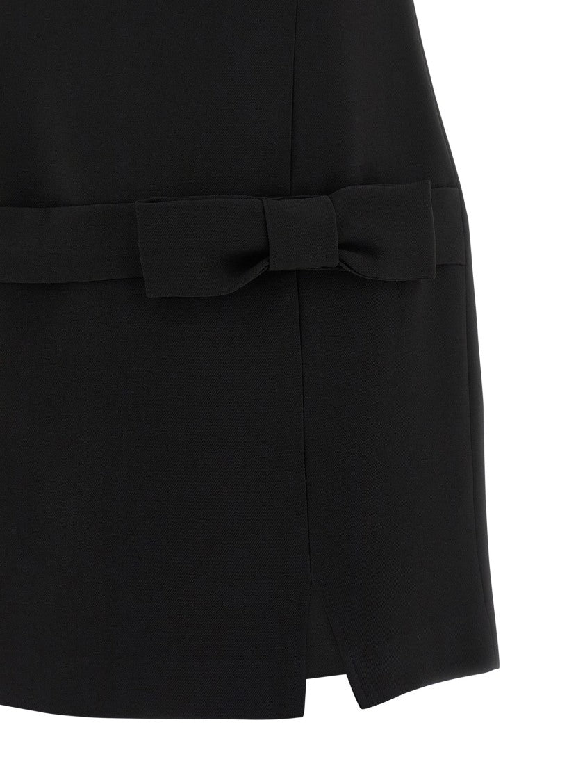 Twin-Set Bow Mini Dress