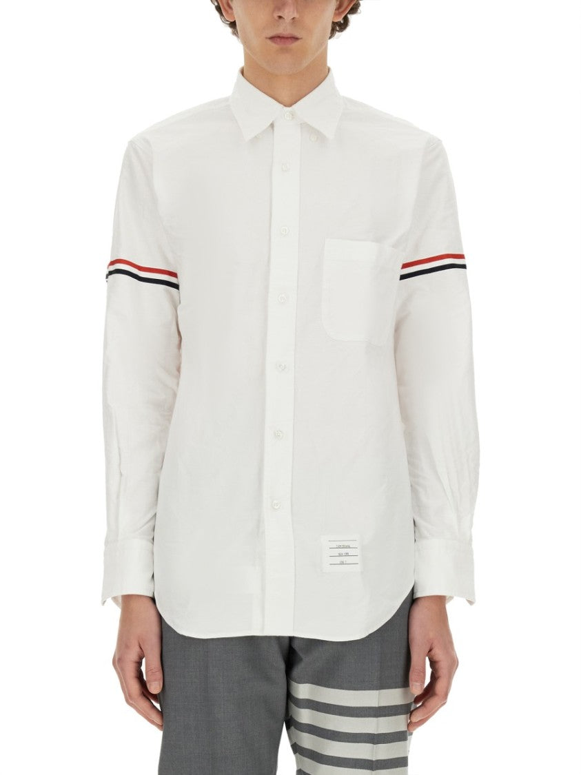Thom Browne Classic White Button-Down Shirt
