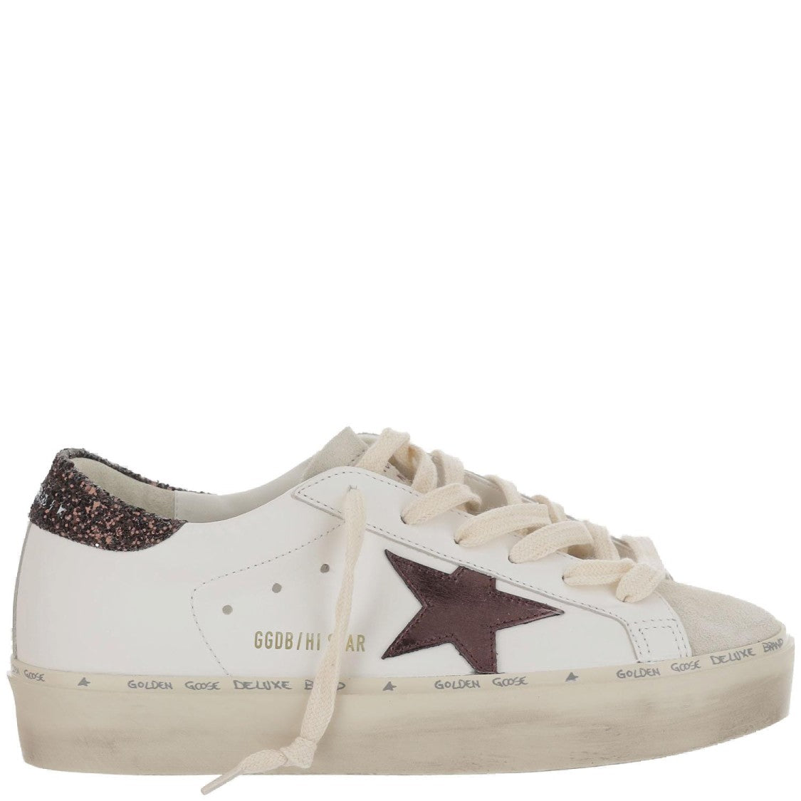Golden Goose Ball Star Leather Sneakers