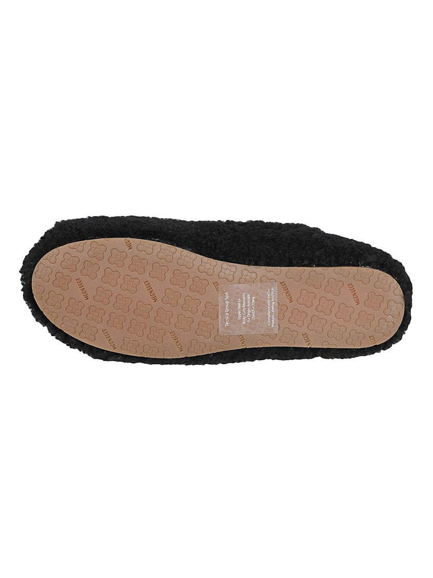 Moon Boot Shearling Ballerina Flats
