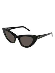 Saint Laurent Cat-Eye Sunglasses With Tapered Temples And Bold Silhouette