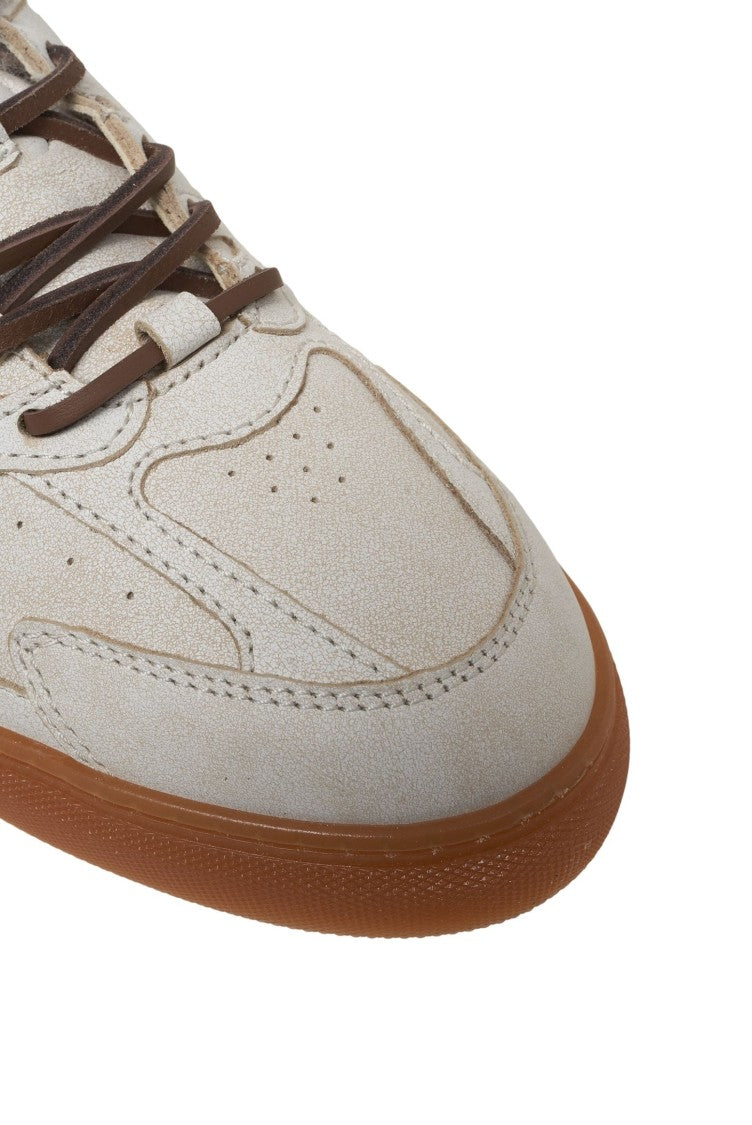 Copenaghen Low-Top Leather Sneakers With Plush Fur Lining