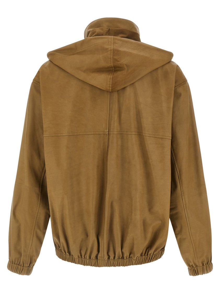 Auralee Ultra-Thin Leather Jacket