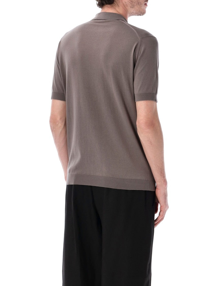 John Smedley Adrian Fine Knit Polo Shirt
