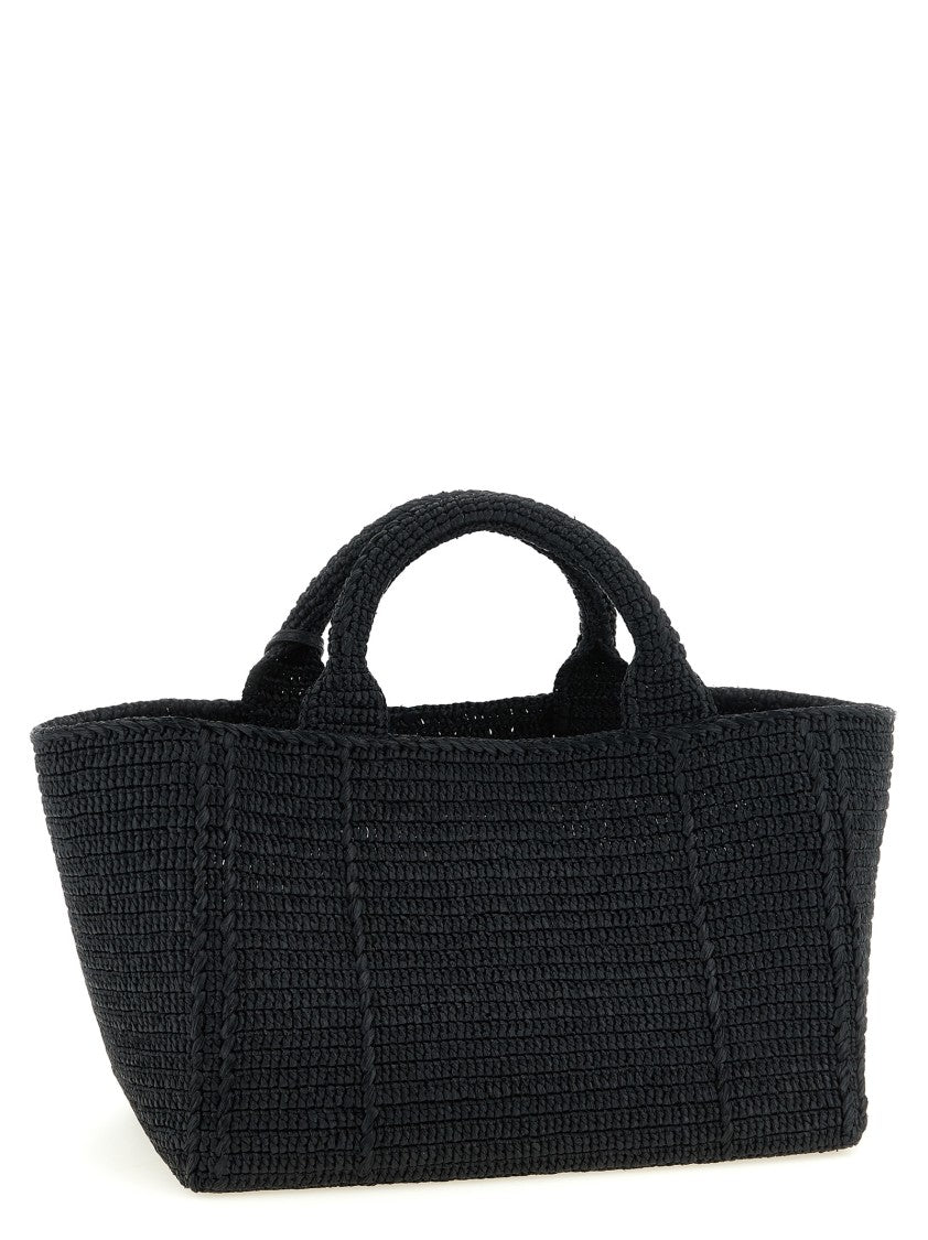 Prada Crochet Shopping Bag