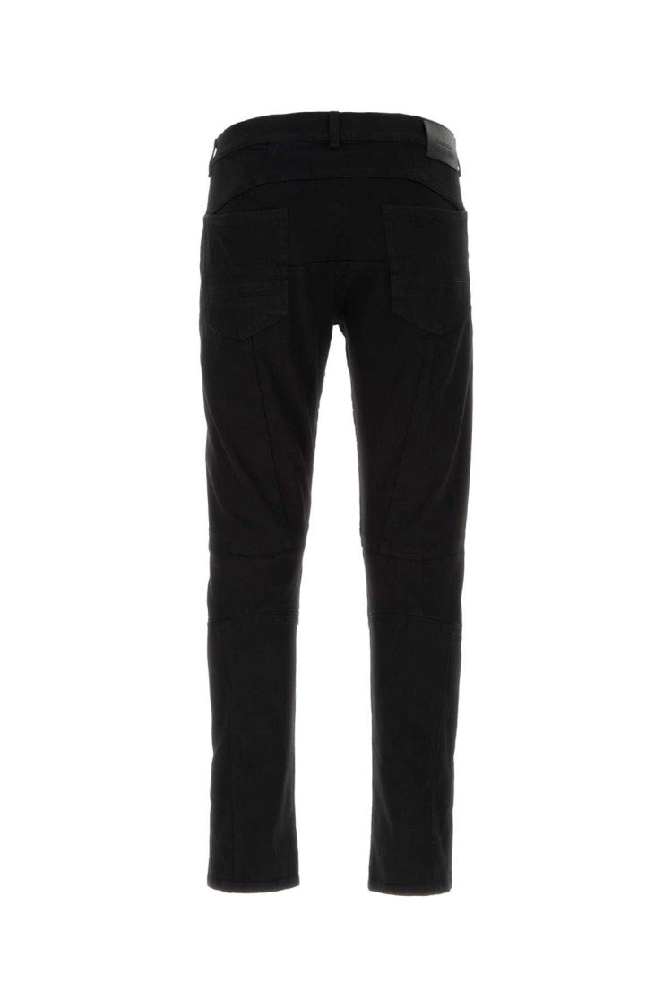 Alexander Mcqueen Black Stretch Denim Jeans