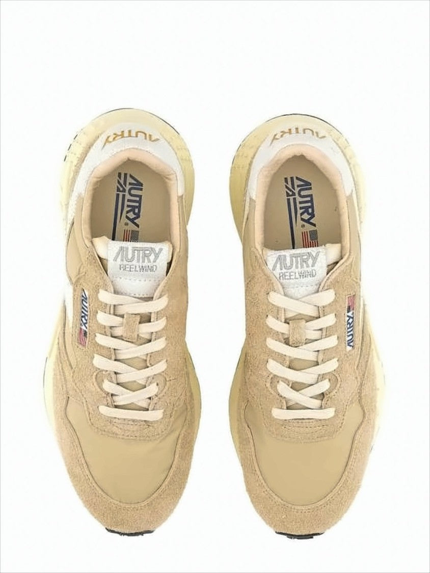 Autry Low-Top Suede And Nylon Sneakers With Textured Grip