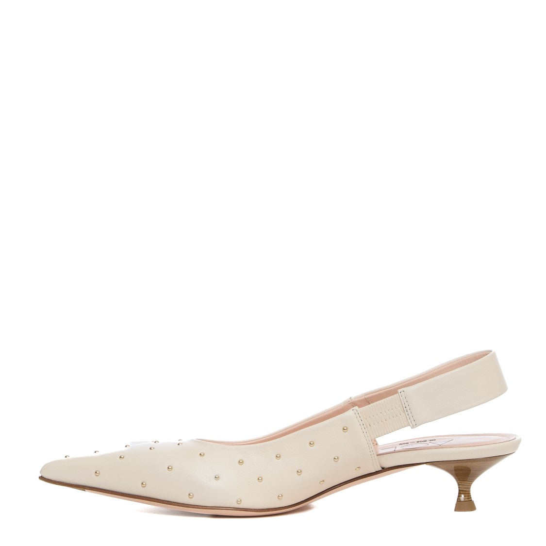 Agl Sling-Back Pumps With Decorative Micro-Studs