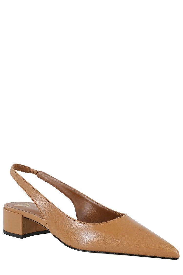 Giampaolo Viozzi Pointed Toe Slingback Shoes
