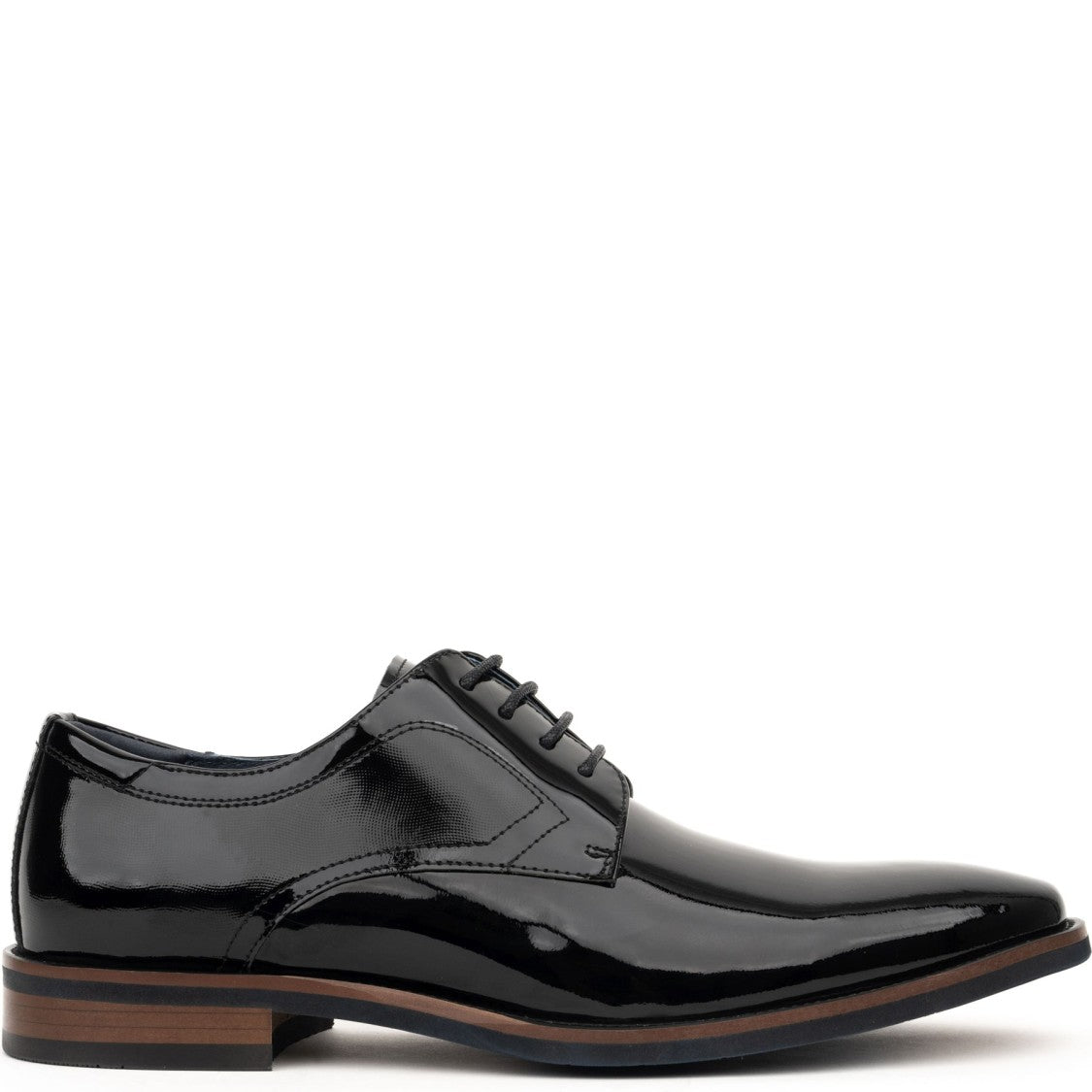 Sergio Moretti Pointed Toe Black Leather Formal Shoes