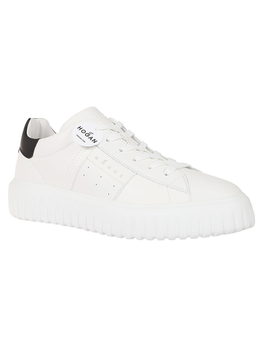 Hogan H Stripes White Leather Sneakers