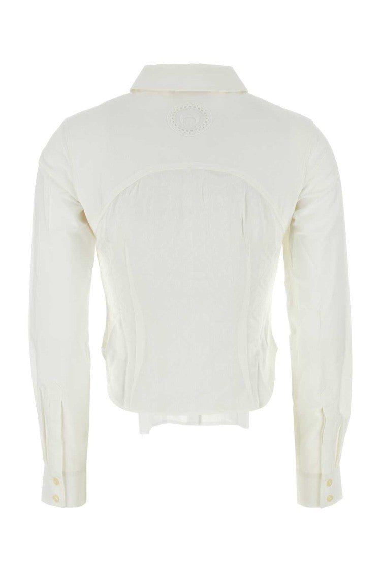 Marine Serre White Cotton Shirt