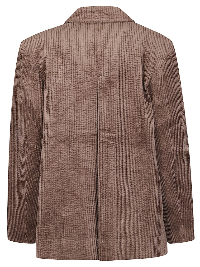 Ganni Blazer Seersucker Corduroy