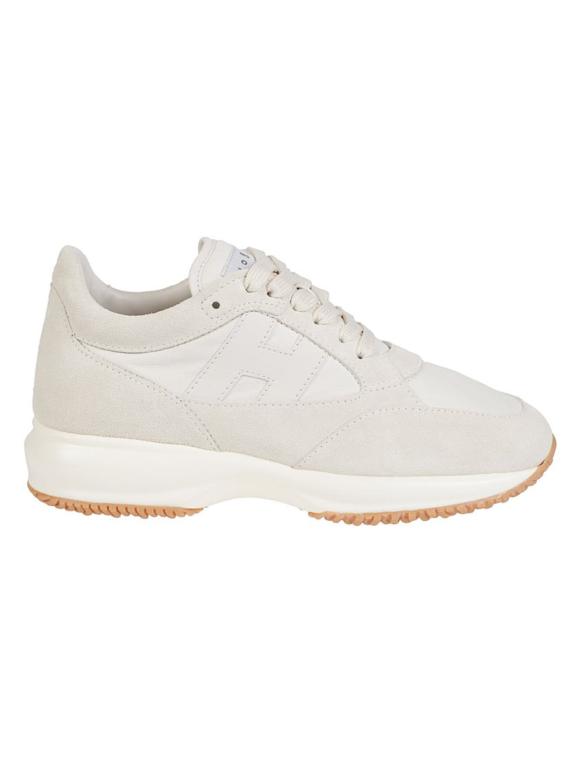 Hogan Interactive Low Profile Mutton Leather Sneakers