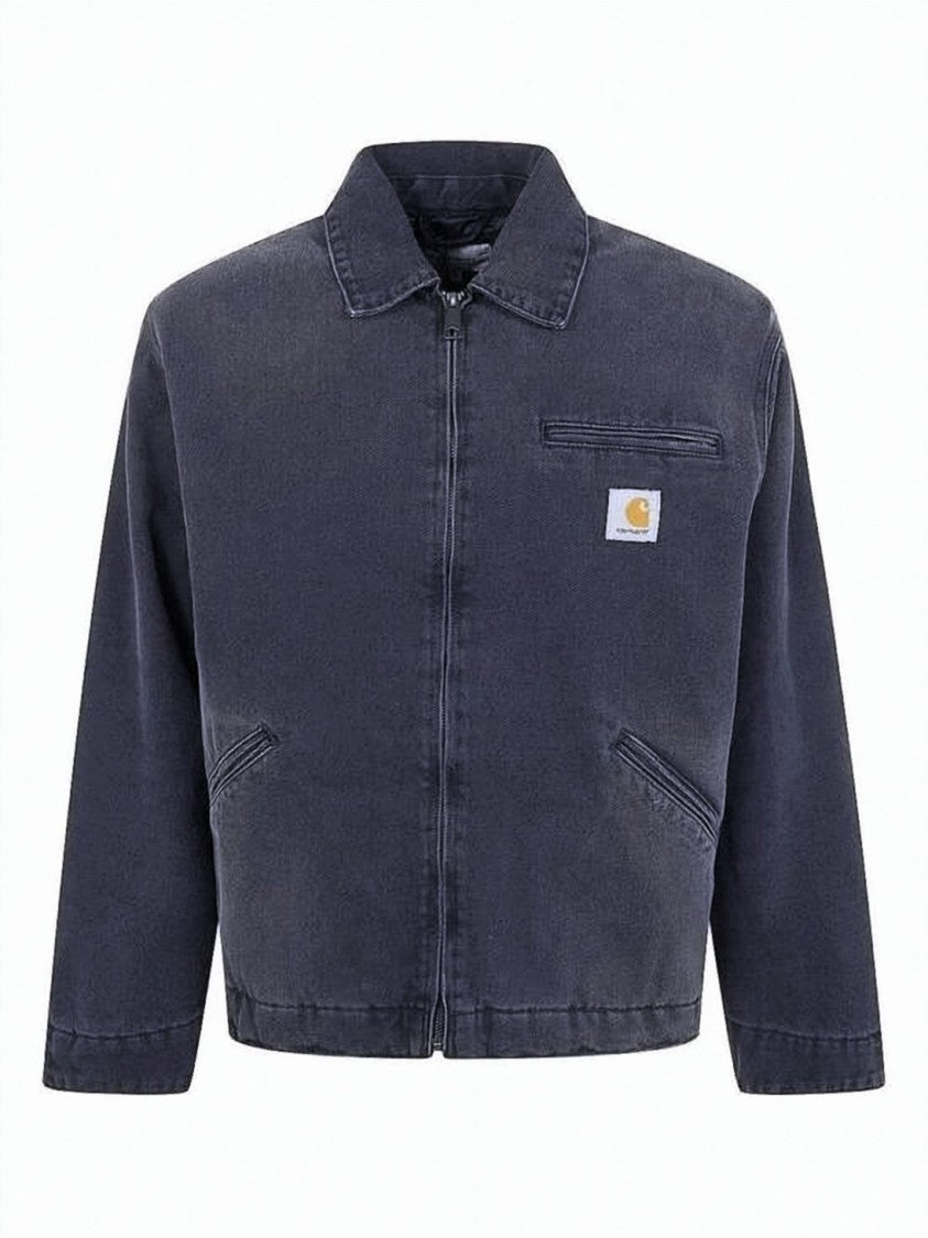 Carhartt Wip Boxy Cropped Jacket With Classic Collar