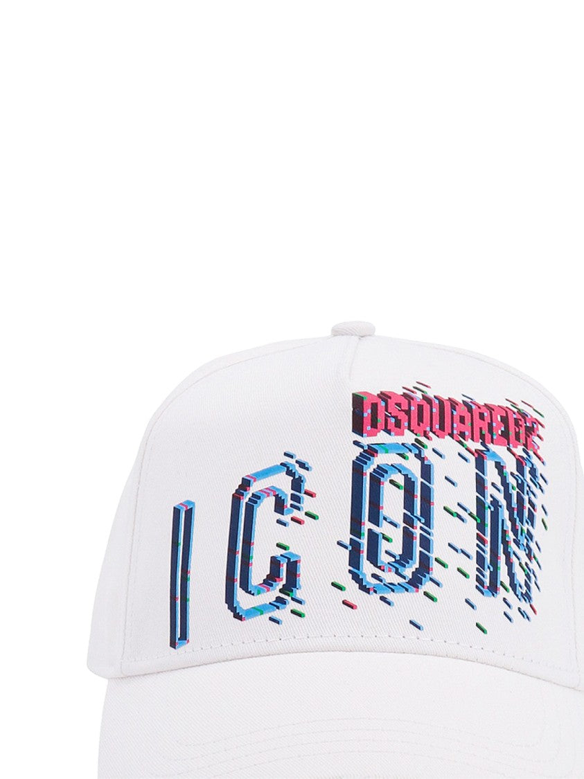 Dsquared2 Icon Pixel Logo Baseball Cap
