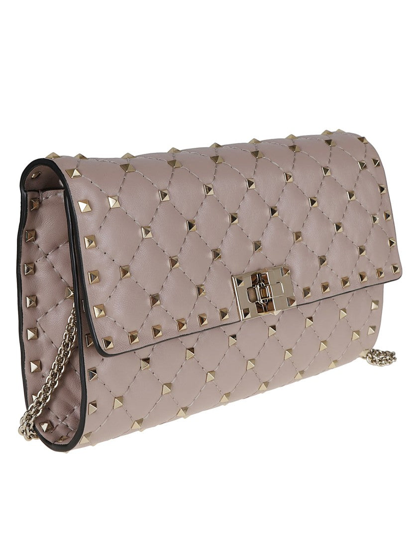 Valentino Garavani Rockstud Spike Quilted Shoulder Bag