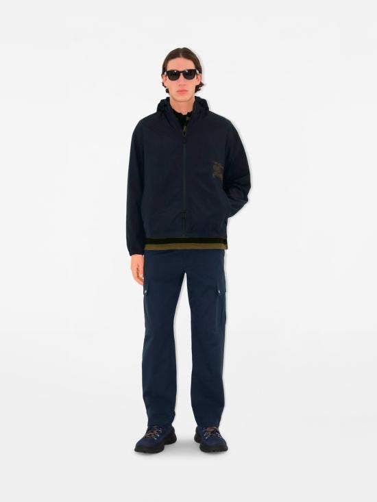 Burberry Black Hooded Jacket