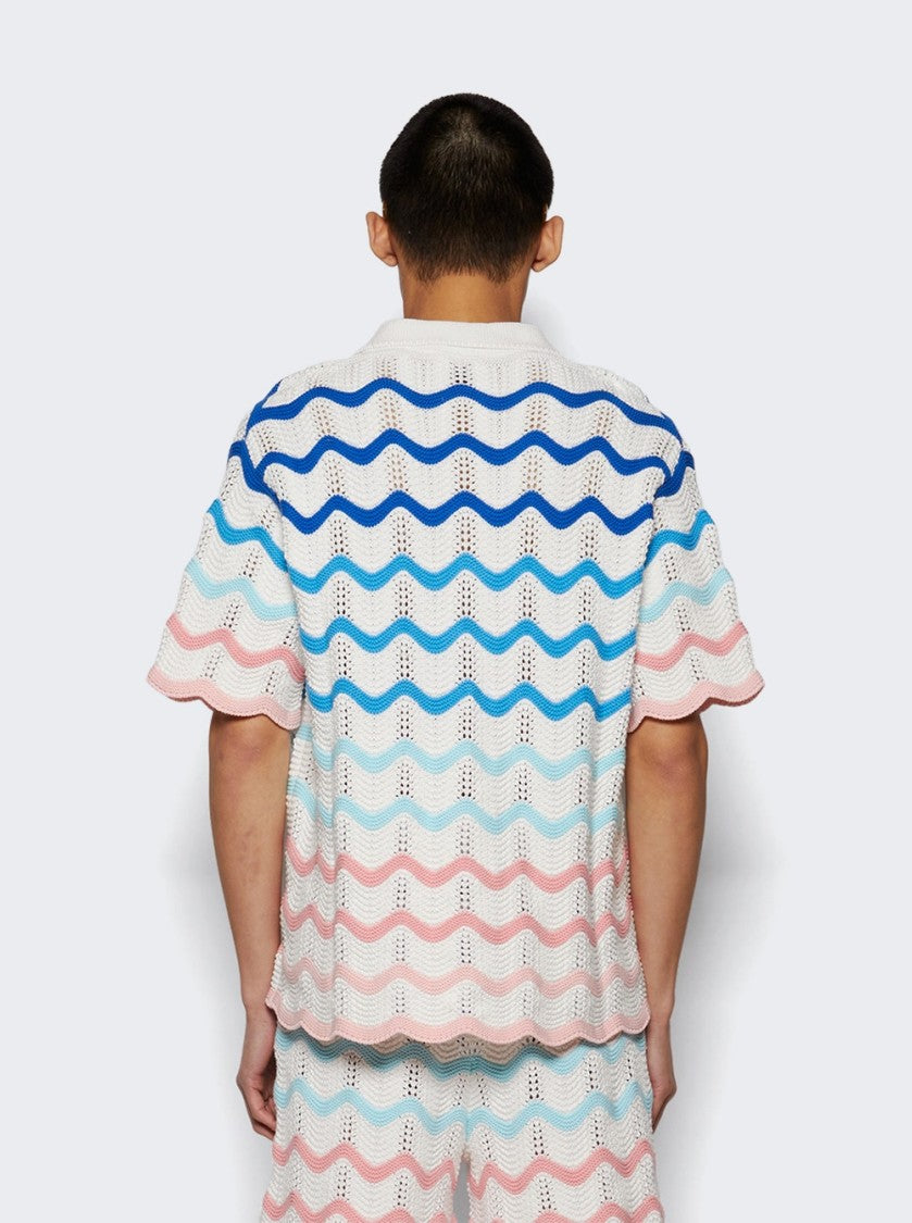 Casablanca Wave Shirt Multicolor