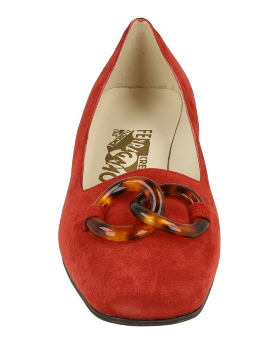 Ferragamo Suede Archive Limited Edition 1968 Germaine Pumps