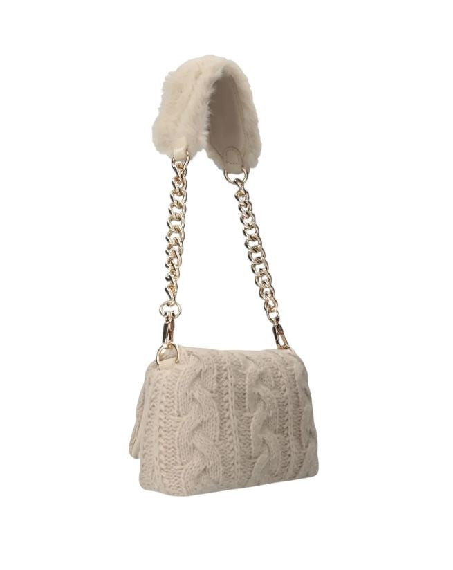 Liu Jo Cable-Knit Crossbody Bag