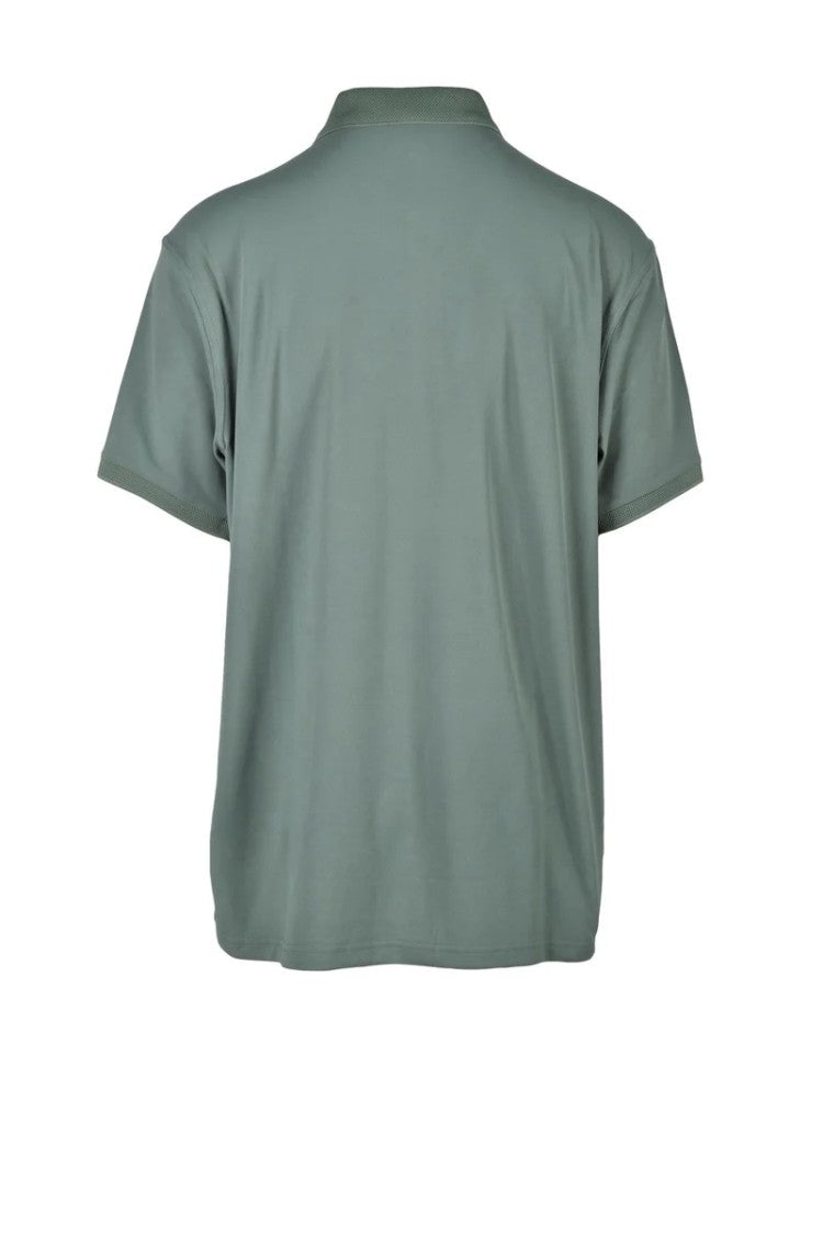 Peuterey Green Technical Polyamide-Blend Polo Shirt