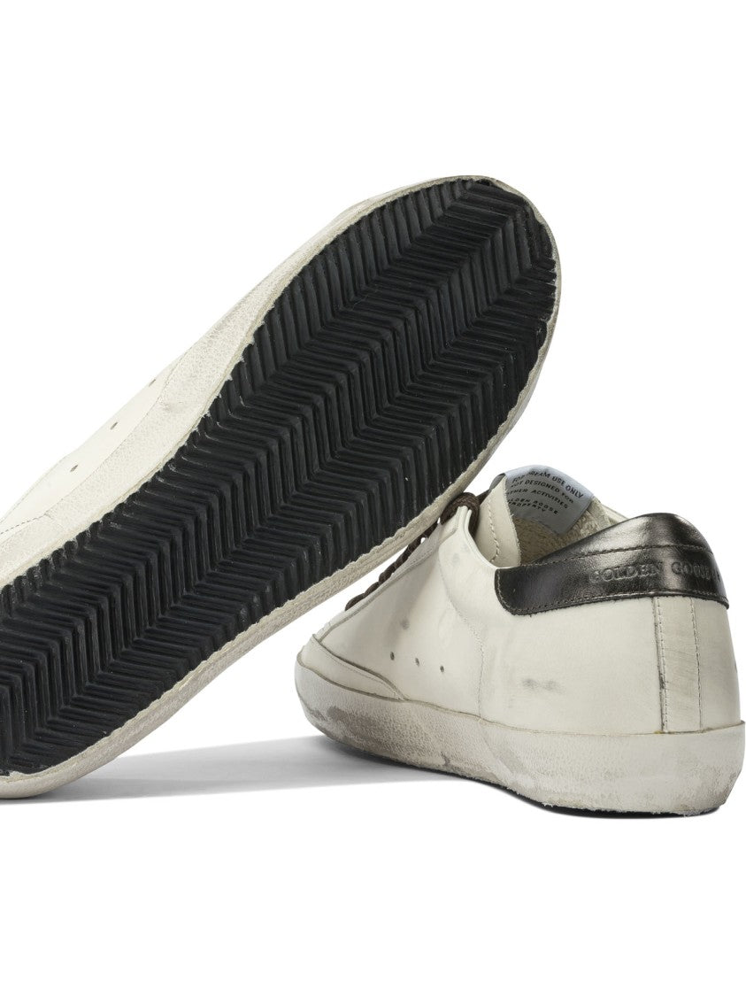 Golden Goose Low-Cut Sneakers With Vintage Leather
