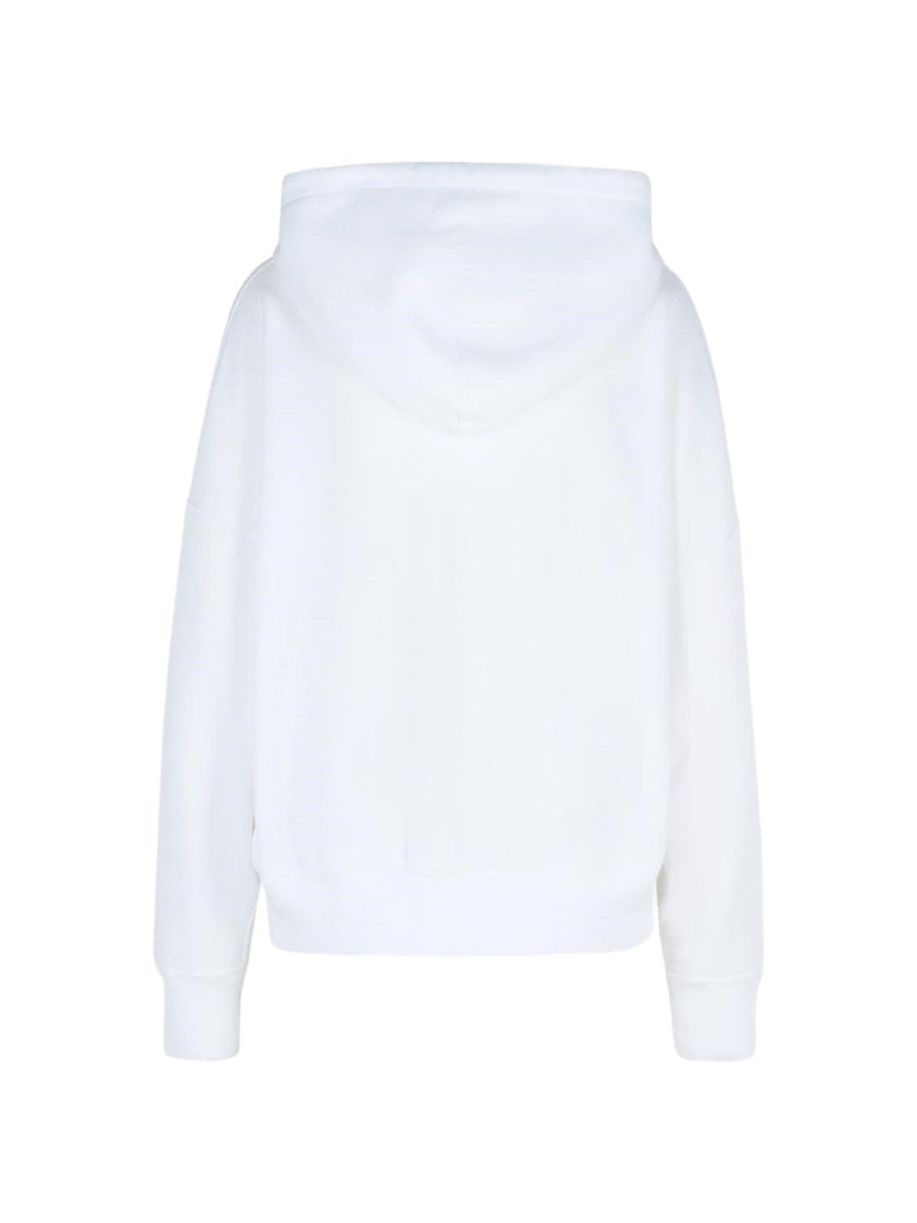 Polo Ralph Lauren Relaxed-Fit White Hoodie With Graphic Bear Design