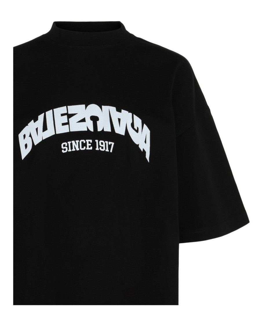 Balenciaga Oversized Back Flip Logo T-Shirt Dress